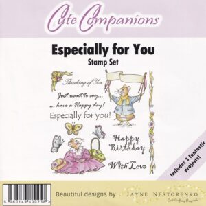 crafters companion cute companions especially for you stamp set