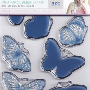 crafters companion flutterby collection acrylic stamps