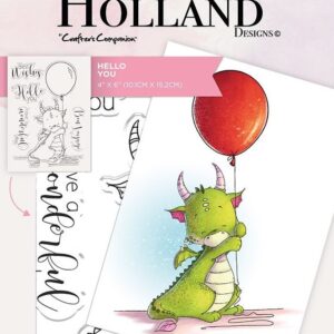 crafters companion lee holland designs hello you