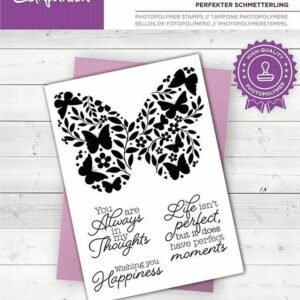 crafters companion perfect butterfly stamp set