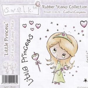 crafters companion swalk little princess stamp