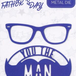 cut & make fathers day dies moustache