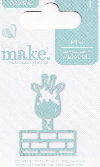 cut & make mini baby dies baby giraffe
