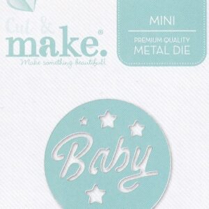 cut & make mini baby dies baby round