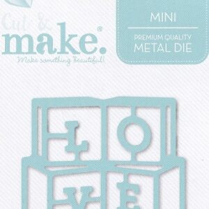 cut & make mini baby dies love blocks
