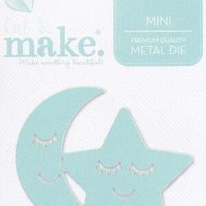 cut & make mini baby dies moon & star 1