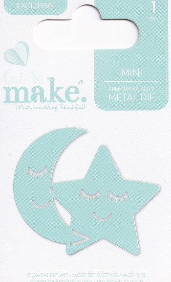 cut & make mini baby dies moon & star 1