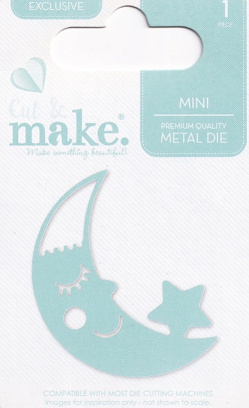 cut & make mini baby dies moon & star 2