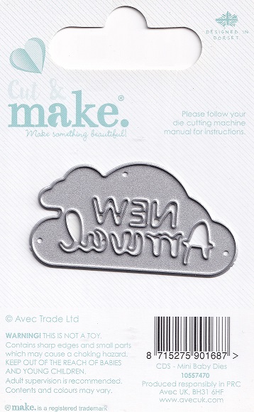 cut & make mini baby dies new arrival