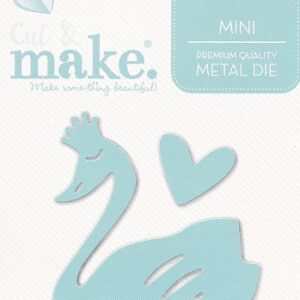 cut & make mini baby dies swan princess & heart