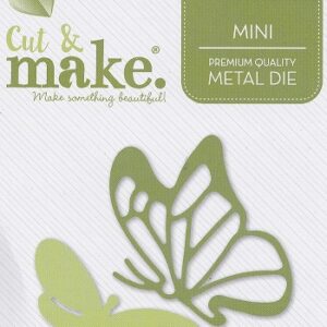 cut & make mini botanical dies butterflies