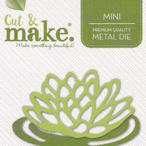 cut & make mini botanical dies lilly