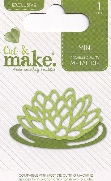 cut & make mini botanical dies lilly