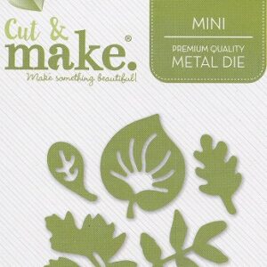 cut & make mini botanical dies peony