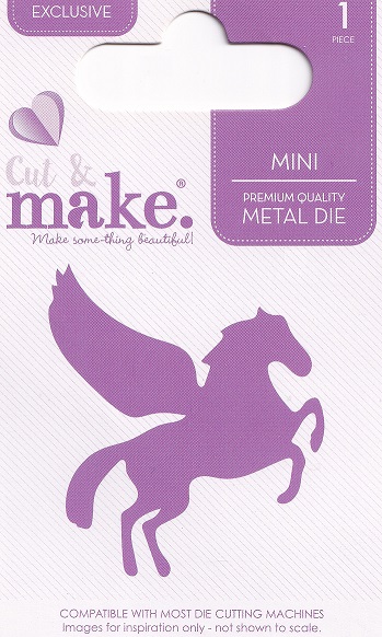 cut & make mini fantasy die pegasus 2