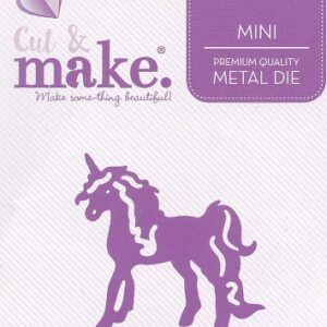 cut & make mini fantasy die unicorn 3
