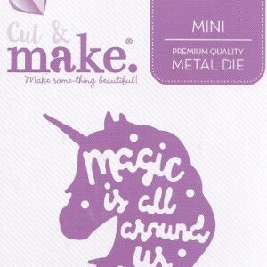 cut & make mini fantasy die unicorn magic is all around us