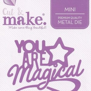 cut & make mini fantasy die you are magical