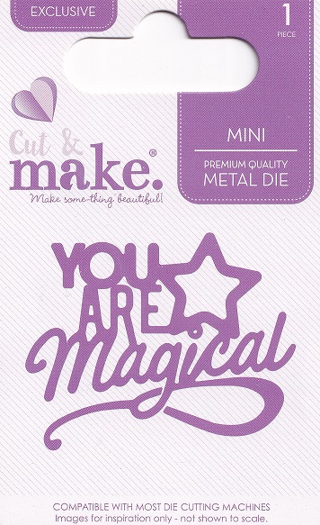 cut & make mini fantasy die you are magical