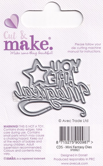 cut & make mini fantasy die you are magical