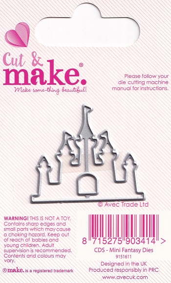 cut & make mini fantasy dies castle