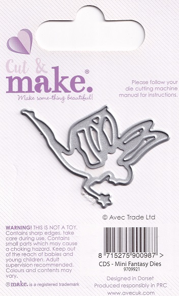 cut & make mini fantasy dies fairy 2