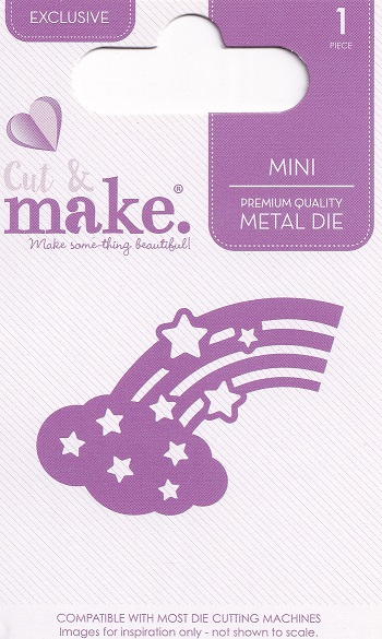 cut & make mini fantasy dies rainbow