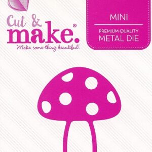 cut & make mini fantasy die mushroom