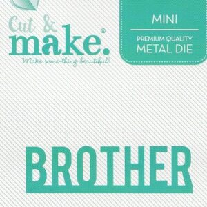 cut & make mini sentiment die brother