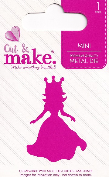cut & make mini icon dies princess