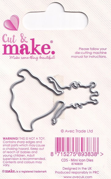 cut & make mini icon dies princess
