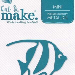 cut & make mini tropical dies angelfish