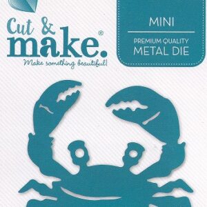 cut & make mini tropical dies crab