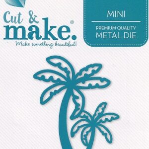 cut & make mini tropical dies palm tree