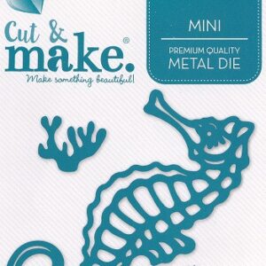 cut & make mini tropical dies seahorse