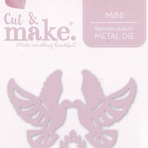 cut & make mini wedding dies doves
