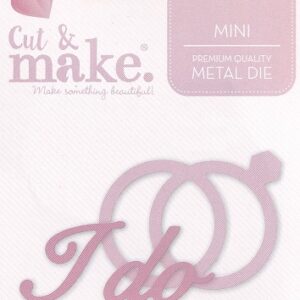 cut & make mini wedding dies i do