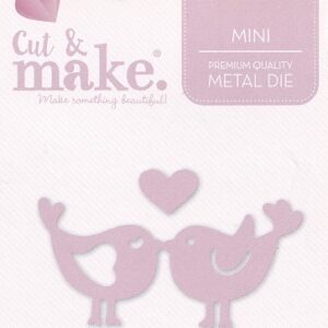 cut & make mini wedding dies lovebirds