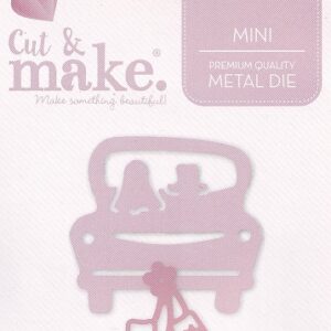 cut & make mini wedding dies wedding car
