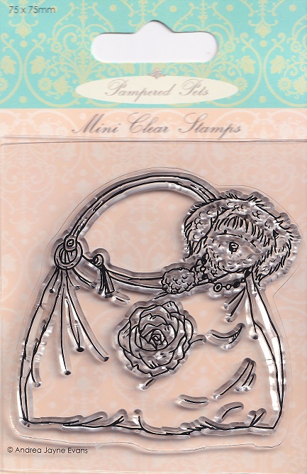 docrafts pampered pets handbag stamp