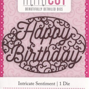 hobbycraft intricut intricate sentiment die