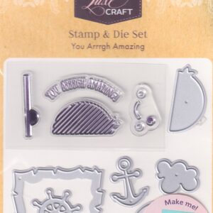 hobbycraft luxe craft stamp & die set you arrrgh amazing