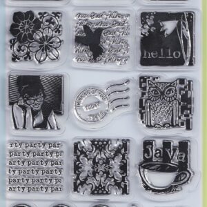 inkadinkado special thoughts clear stamps