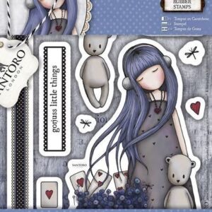 santoro rubber stamp dear alice