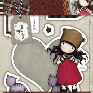 santoro rubber stamps purrrfect love