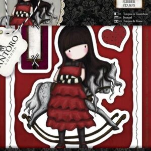 santoro rubber stamps the getaway
