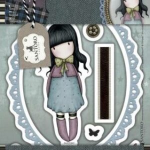 santoro rubber stamps waiting