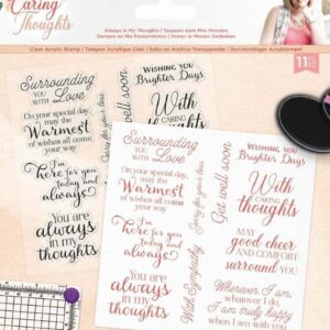 sarah davies signature collection always in my thoughts stamp set
