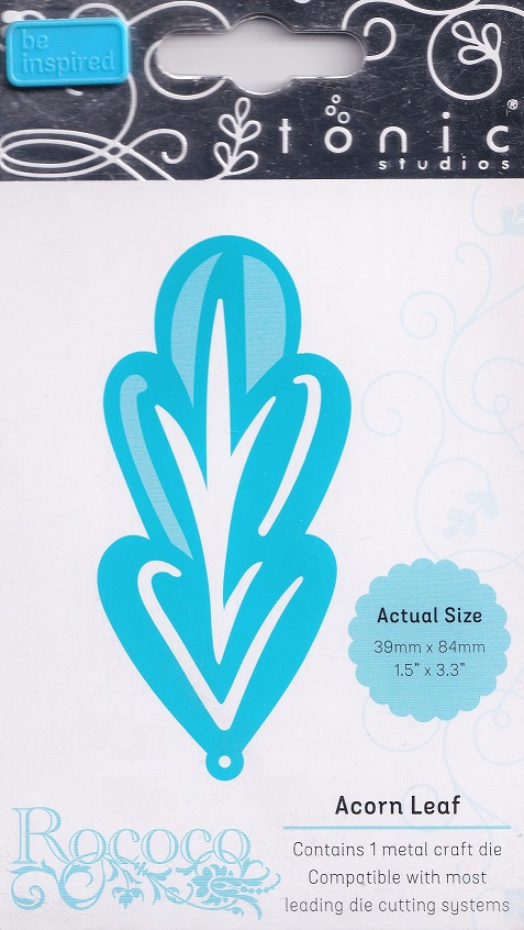 tonic studios acorn leaf die