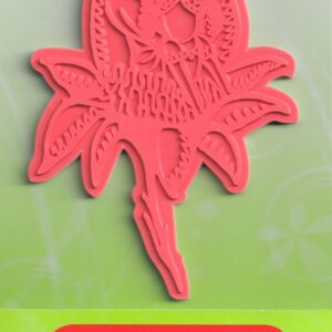 tonic camellia reflections rubber stamp